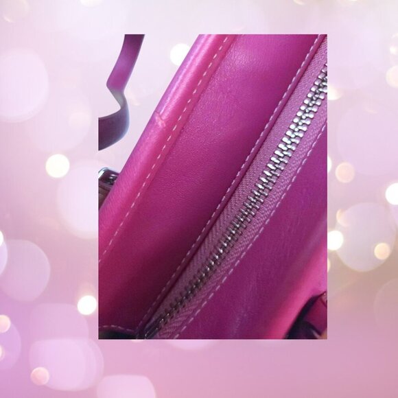 COACH Hamptons Vintage Satchel in Barbie Pink Y2K - Picture 12 of 13